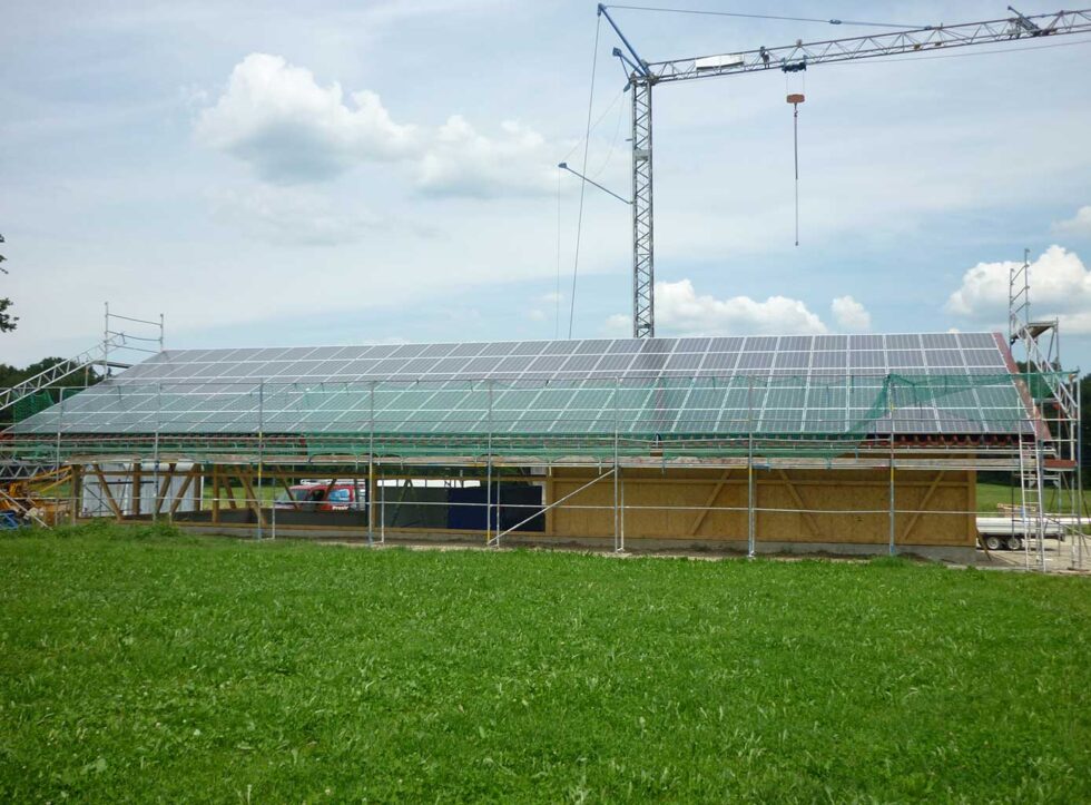 Büchele Solar Referenzen Gewerbe Breitenbrunn 30 Kwp