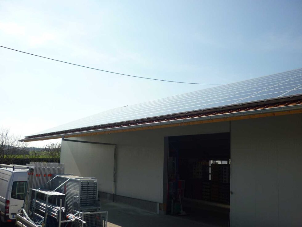 Büchele Solar Referenzen Gewerbe Breitenbrunn 41 Kwp